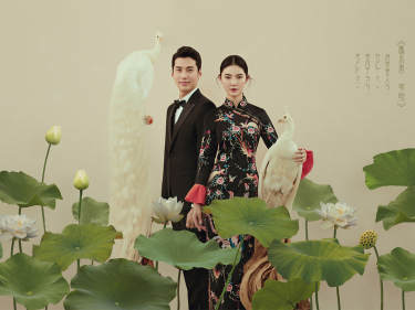 金夫人婚纱摄影中国风案例
