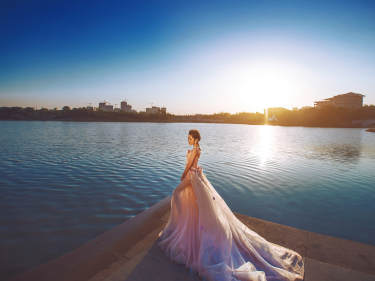 视觉海岸婚纱摄影时尚案例