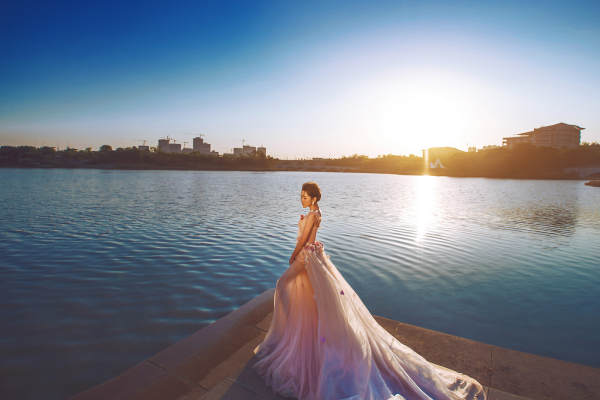 视觉海岸婚纱摄影时尚案例