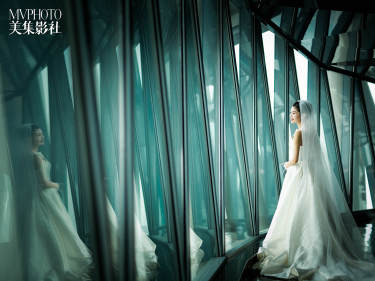 美集影社婚纱摄影工作室欧式系列案例