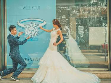 香港蜜月婚纱摄影设计特色标签案例