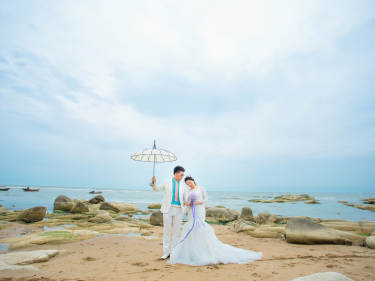 洛可婚纱摄影工作室海景案例
