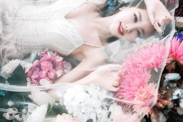 卡罗婚纱摄影中国风案例