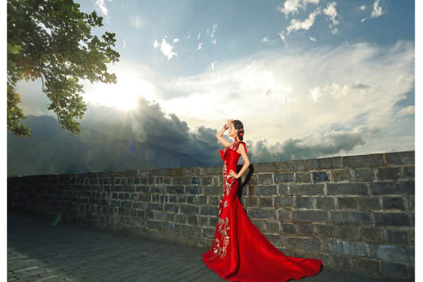 香港蜜月婚纱摄影设计城市地标案例