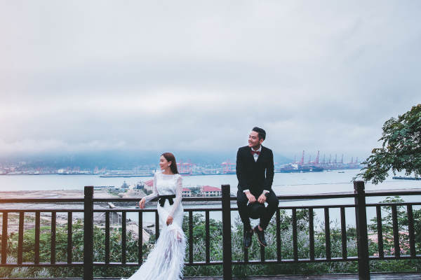 薇薇新娘婚纱摄影城市地标案例