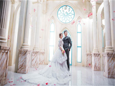 米兰国际婚纱摄影城市地标案例