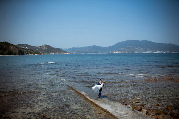 韩映像摄影工作室海景案例
