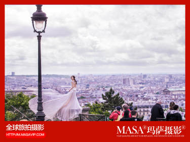玛萨国际婚纱摄影城市地标案例