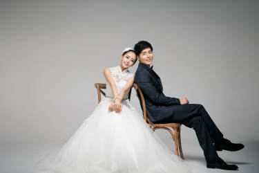 罗蔓新娘婚纱摄影韩式案例