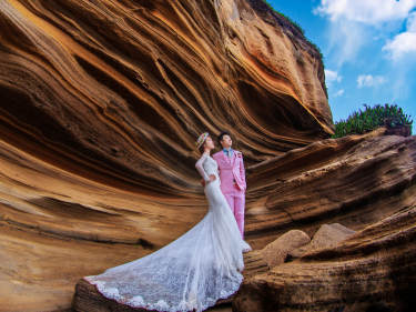 DA视觉国际婚纱摄影机构海景案例