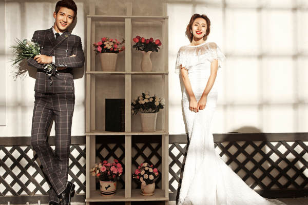 米兰新娘概念婚纱摄影韩式案例