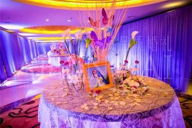 爱琴海品质婚礼紫案例