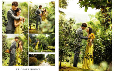 城市花园婚纱摄影欧美案例