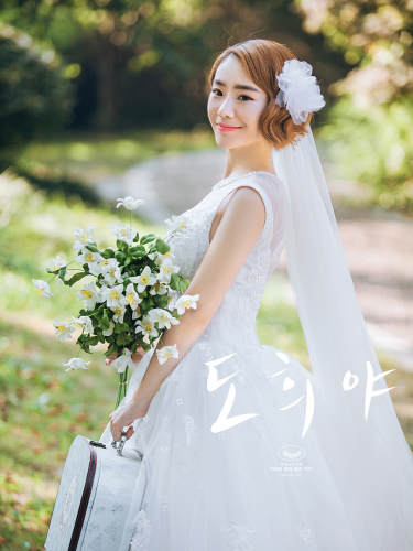 薇薇新娘婚纱摄影小清新案例