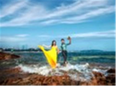 一米阳光婚纱摄影海景案例