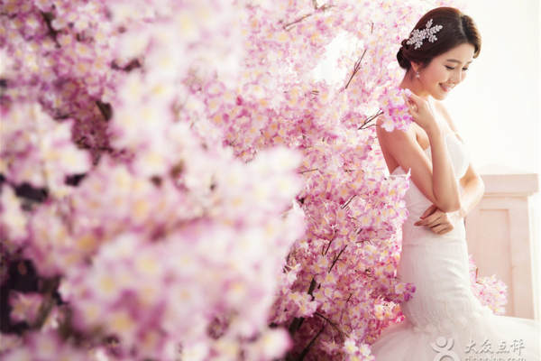 泗洪县安吉尔婚纱摄影韩式案例