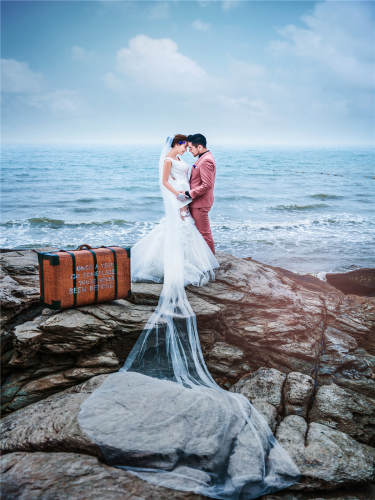 唯一视觉婚纱摄影海景案例