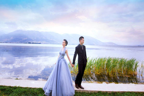 香港蜜月婚纱摄影设计城市地标案例