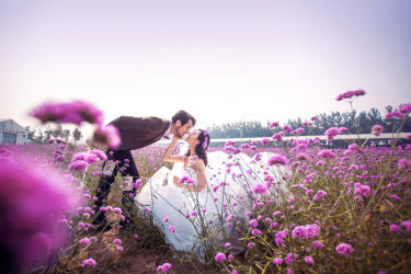 漂亮新娘婚纱摄影韩式套系