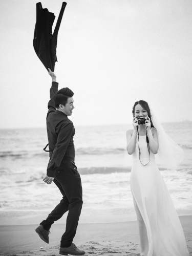 韩风尚婚纱摄影工作室小清新案例