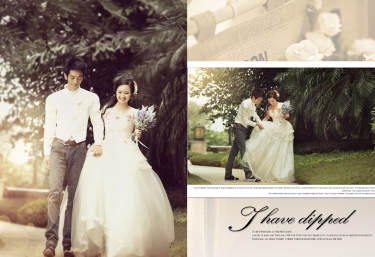 宣言婚纱摄影韩式案例