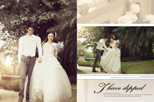 宣言婚纱摄影韩式案例