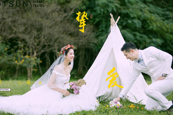 浩信百年婚纱摄影街拍案例