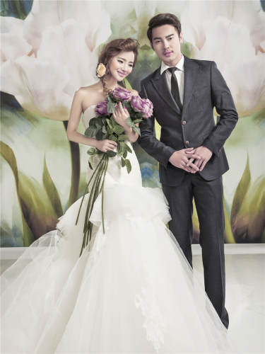 薇薇新娘婚纱摄影韩式案例