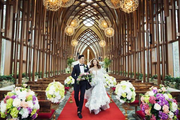 皇家新娘婚纱摄影城市地标案例
