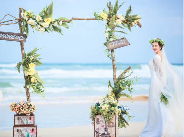 罗曼婚纱摄影海景案例