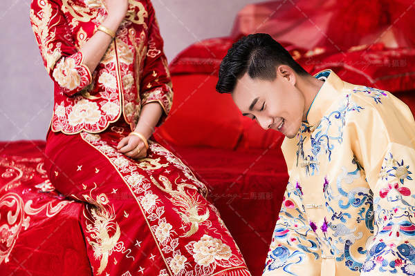 二马婚纱摄影中国风案例