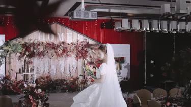 红色小复古婚礼布置【全新分享】