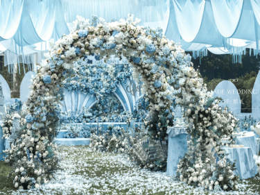 海风-蓝色户外婚礼系列
