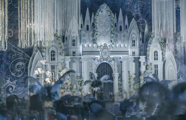 【喜铺】蓝色城堡梦幻主题（每一位新娘都是小公主）