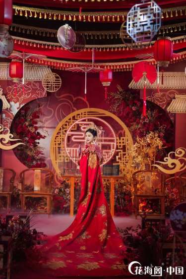 红色中式婚礼 传统 浪漫