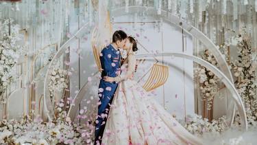 韩式白色小清新婚礼策划
