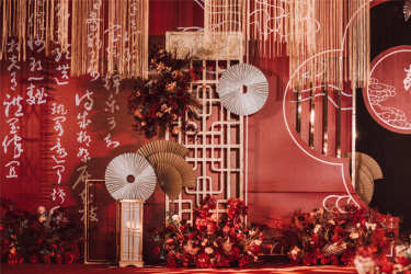 『铭心婚礼』案例分享·中式复古红色