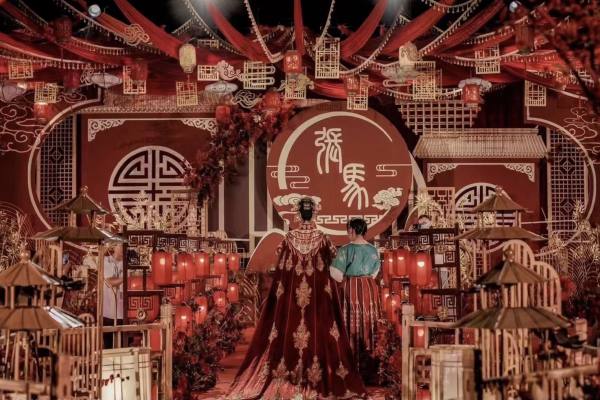【星梦】26888传统红色中式婚礼