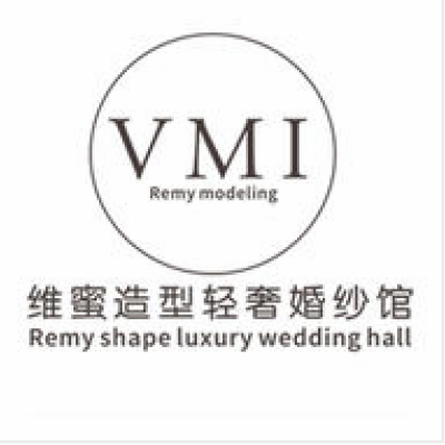 维蜜造型轻奢婚纱馆logo
