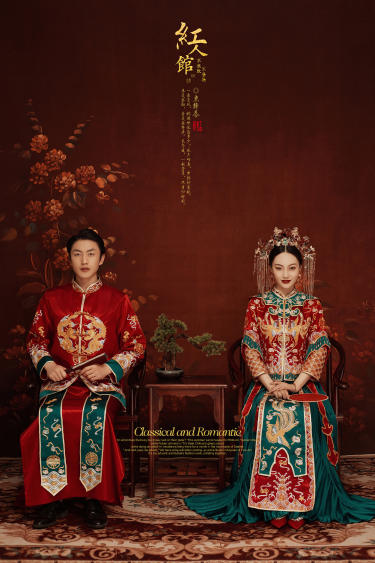 传承专属于中国人的惊艳国风婚照