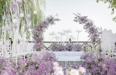 梦中的花园婚礼 精致而浪漫