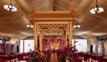 汕头婚礼高预算婚礼布置推荐传统中式婚礼