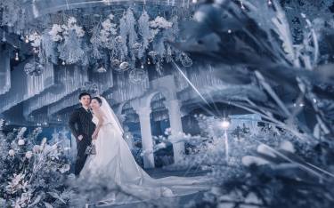 Frozen&蓝色海洋主题婚礼