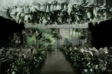 凤求凰-高级静谧白绿婚礼