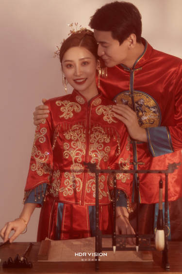 千禧时代中式婚纱照