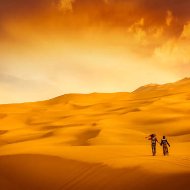 沙漠旅拍