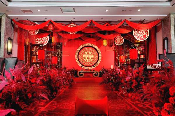 复古中式风#传统中式室内婚礼
