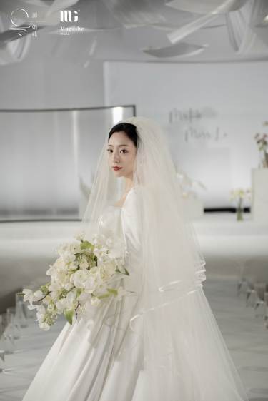 纯白韩式婚礼