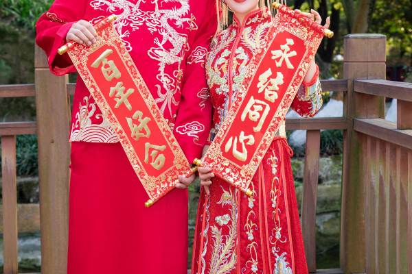 中式秀禾婚纱照