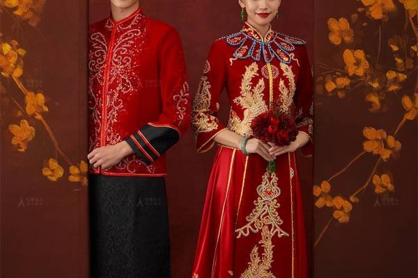 中式囍嫁 婚纱照